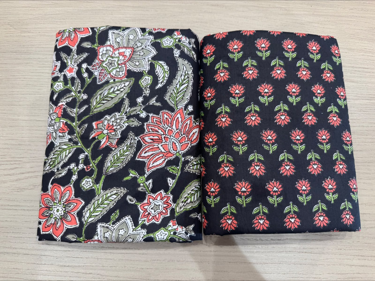 Cotton Suit with Cotton Dupatta