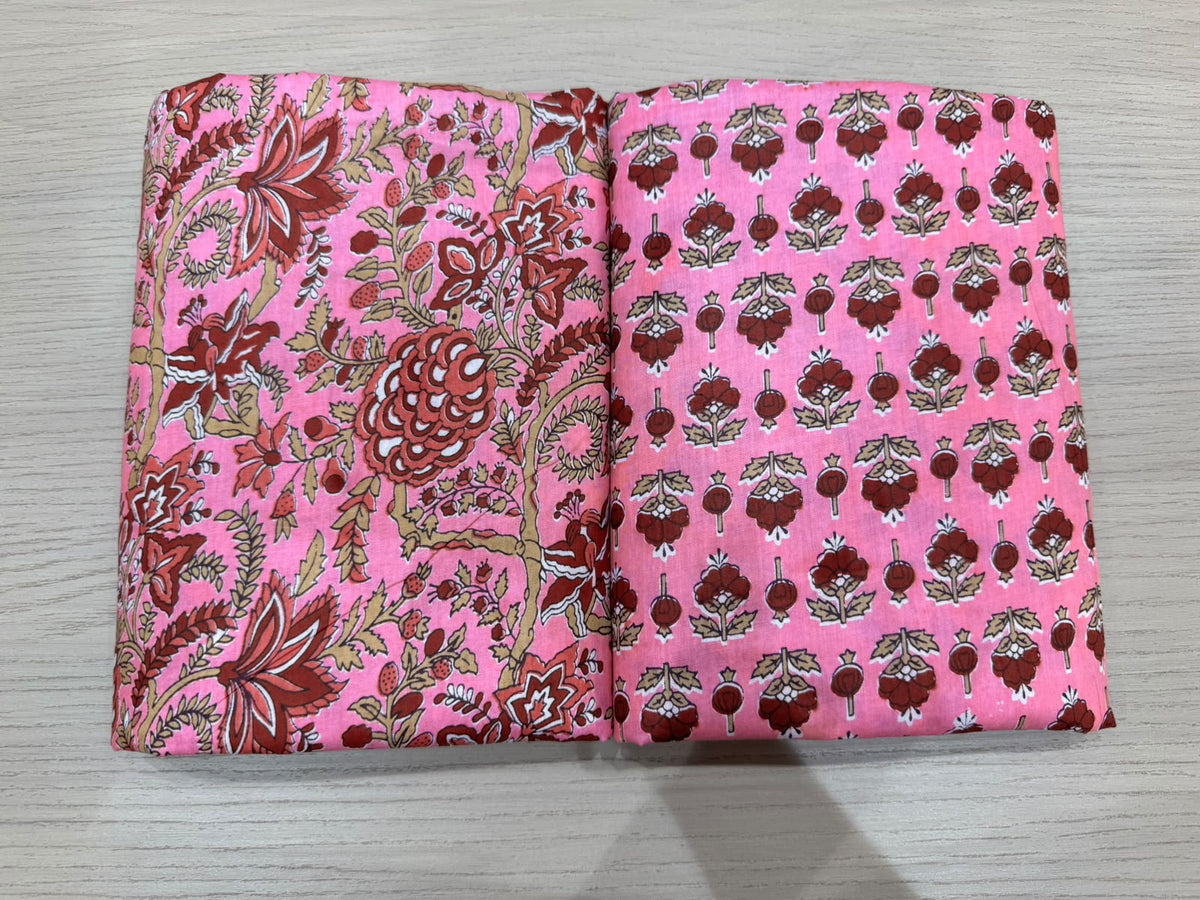 Cotton Suit with Cotton Dupatta