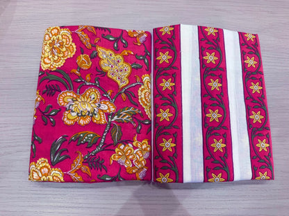 Cotton Suit with Cotton Dupatta
