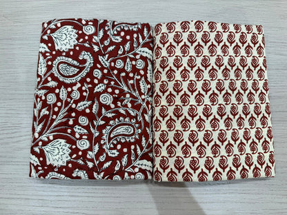 Cotton Suit with Cotton Dupatta