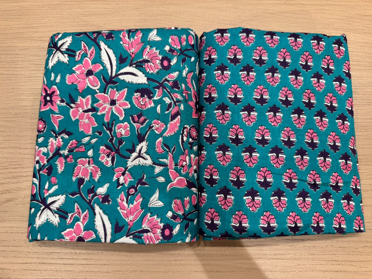 Cotton Suit with Cotton Dupatta