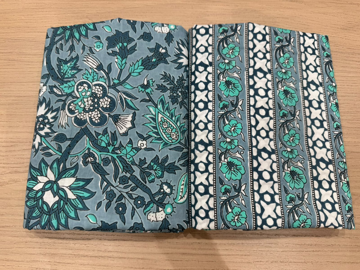 Cotton Suit with Cotton Dupatta