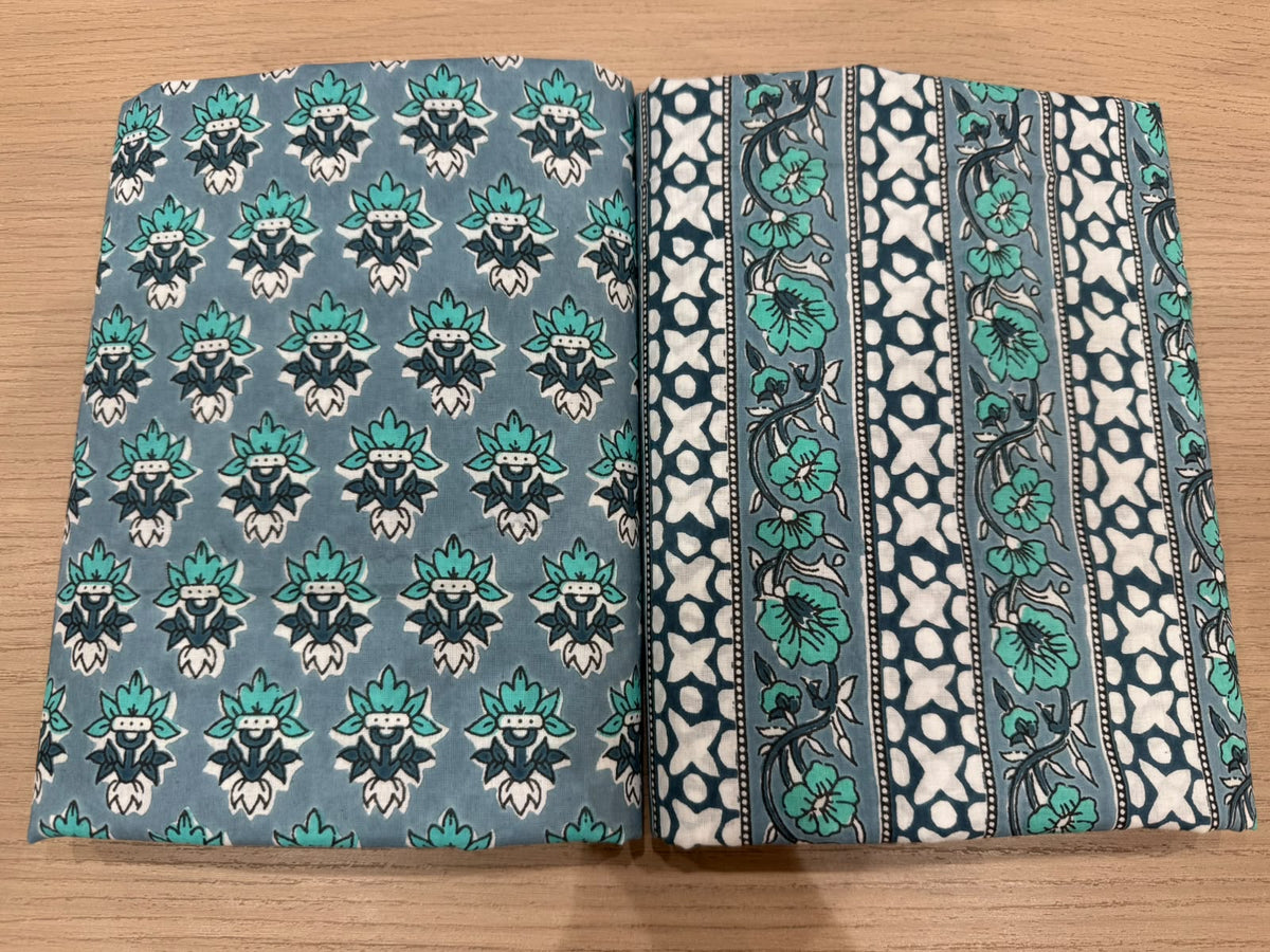 Cotton Suit with Cotton Dupatta