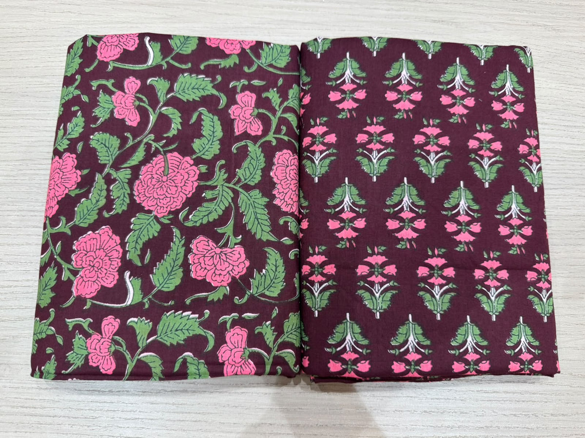 Cotton Suit with Cotton Dupatta