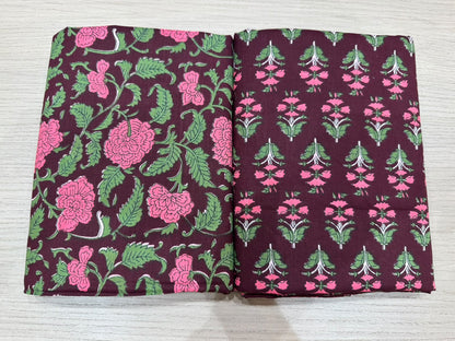 Cotton Suit with Cotton Dupatta