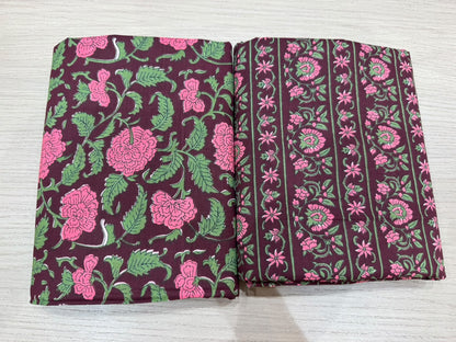 Cotton Suit with Cotton Dupatta