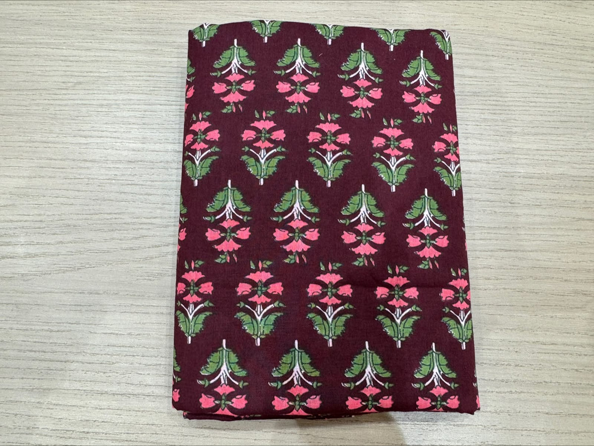 Cotton Suit with Cotton Dupatta