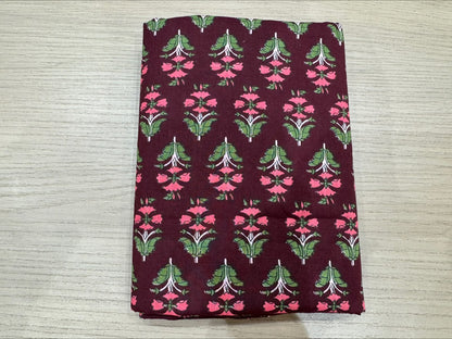 Cotton Suit with Cotton Dupatta
