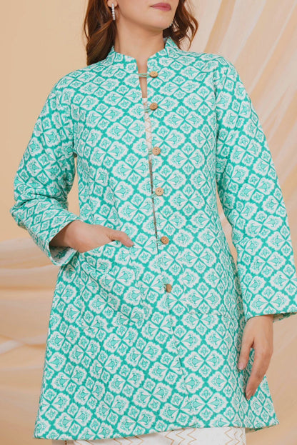 Fern & Petal Reversible Mayo Jacket