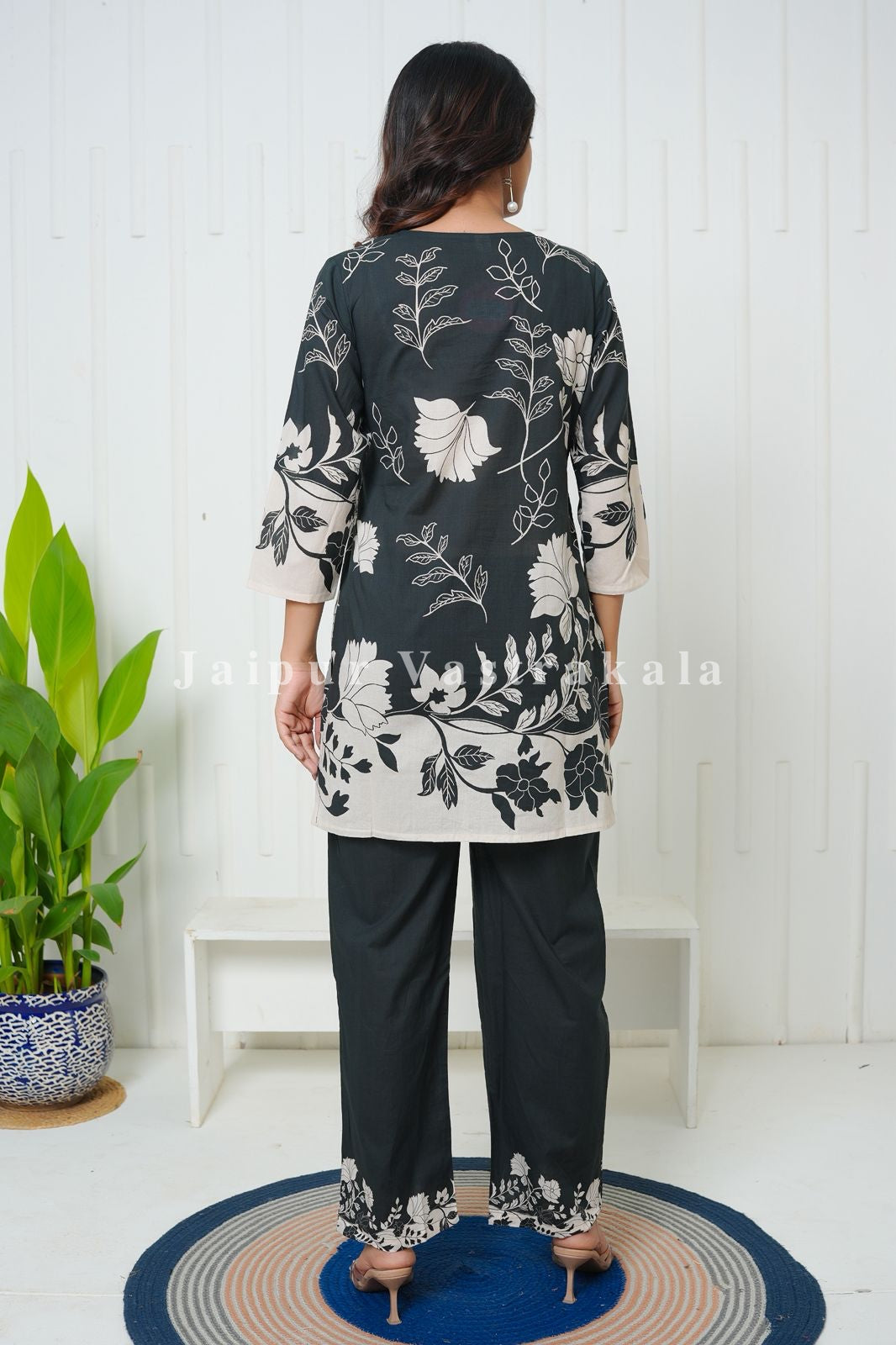 Twilight Flora Cotton Co-ord Set