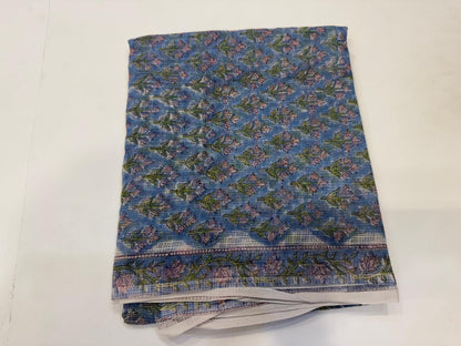 Hand Block Printed Kota Doriya Suit