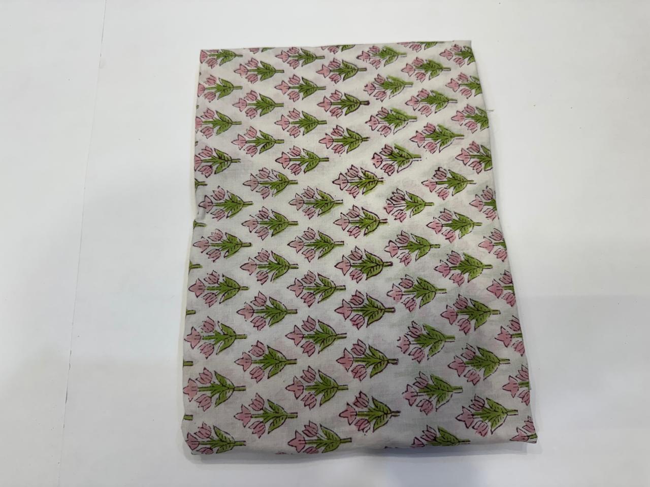 Hand Block Printed Kota Doriya Suit