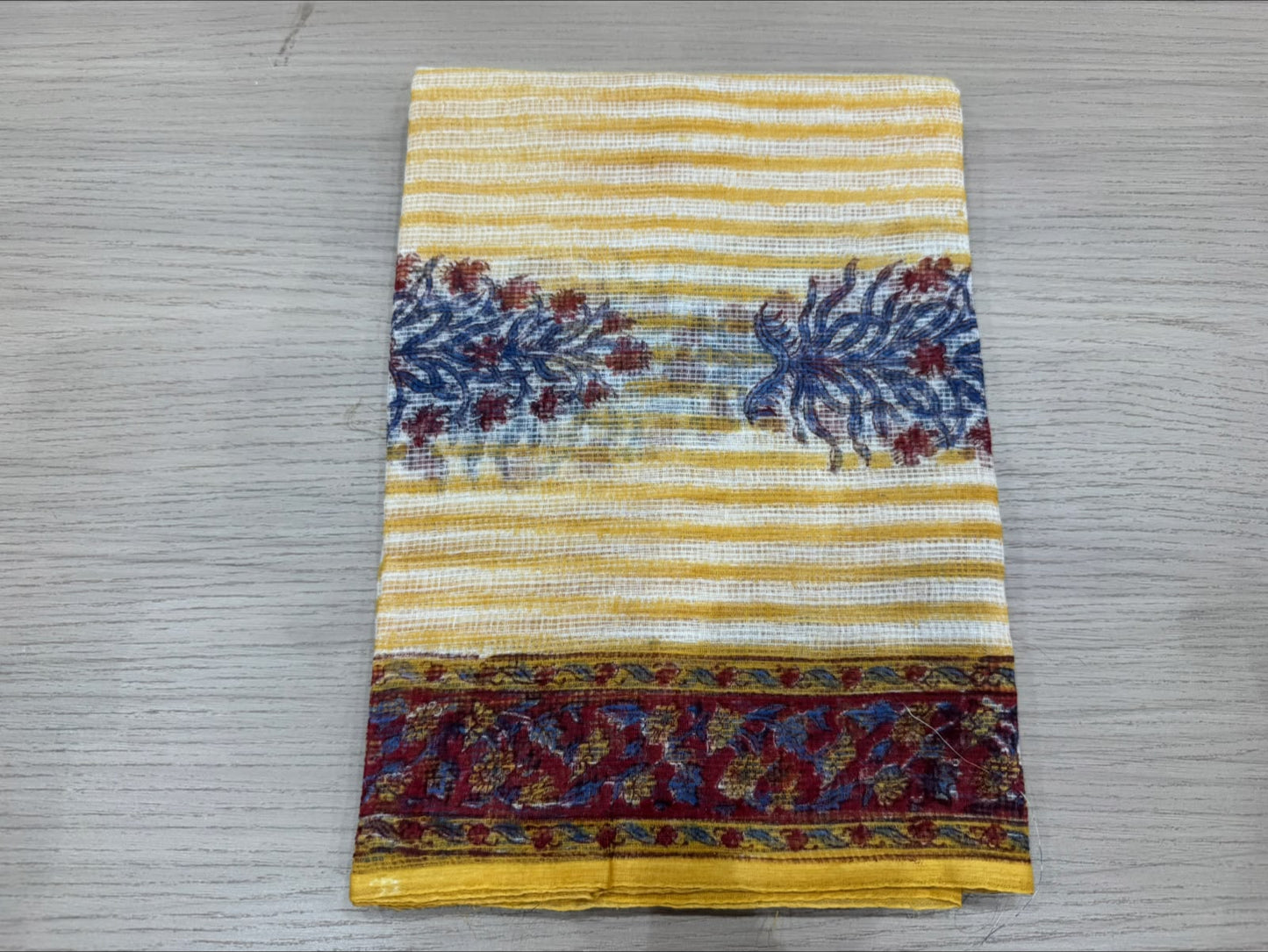 Hand Block Printed Kota Doriya Suit