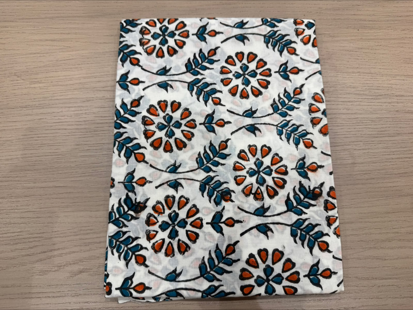Hand Block Printed Kota Doriya Suit