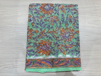 Hand Block Printed Kota Doriya Suit