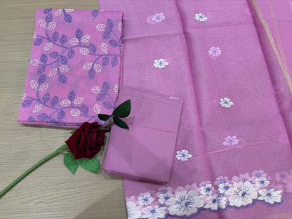 Embroidery Kota Doriya Suit