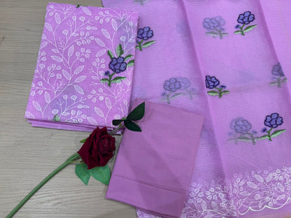 Embroidery Kota Doriya Suit