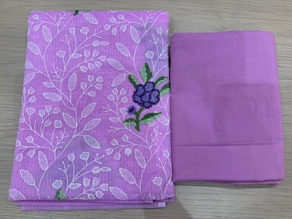 Embroidery Kota Doriya Suit