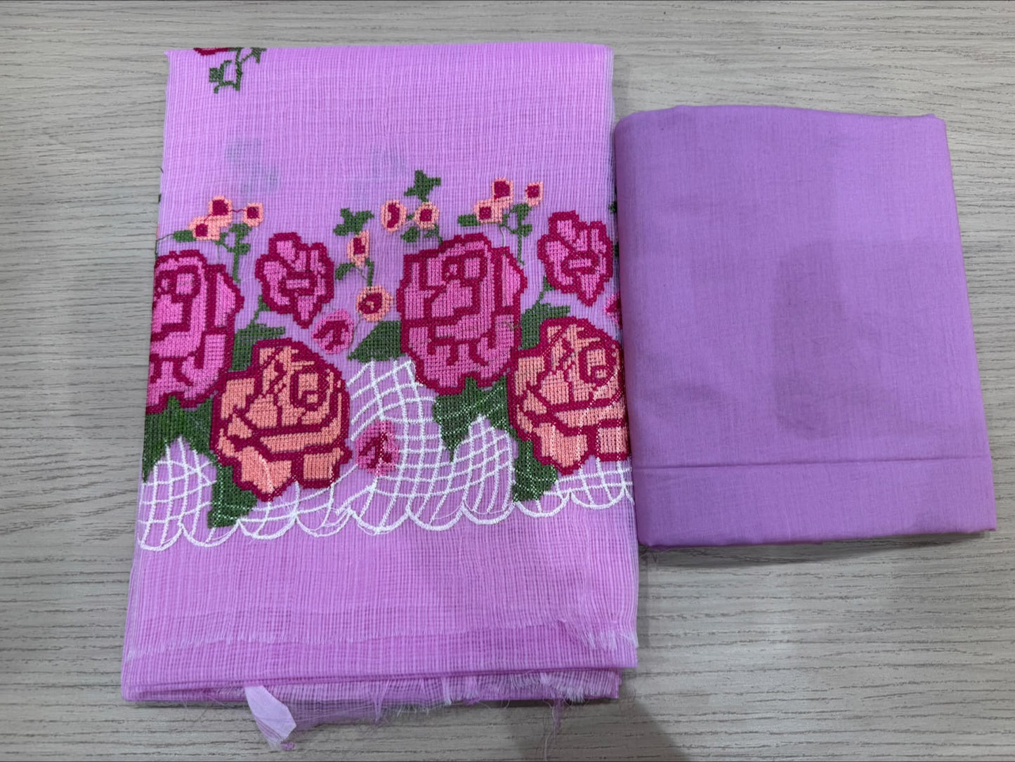 Embroidery Kota Doriya Suit