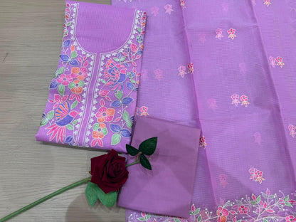 Embroidery Kota Doriya Suit