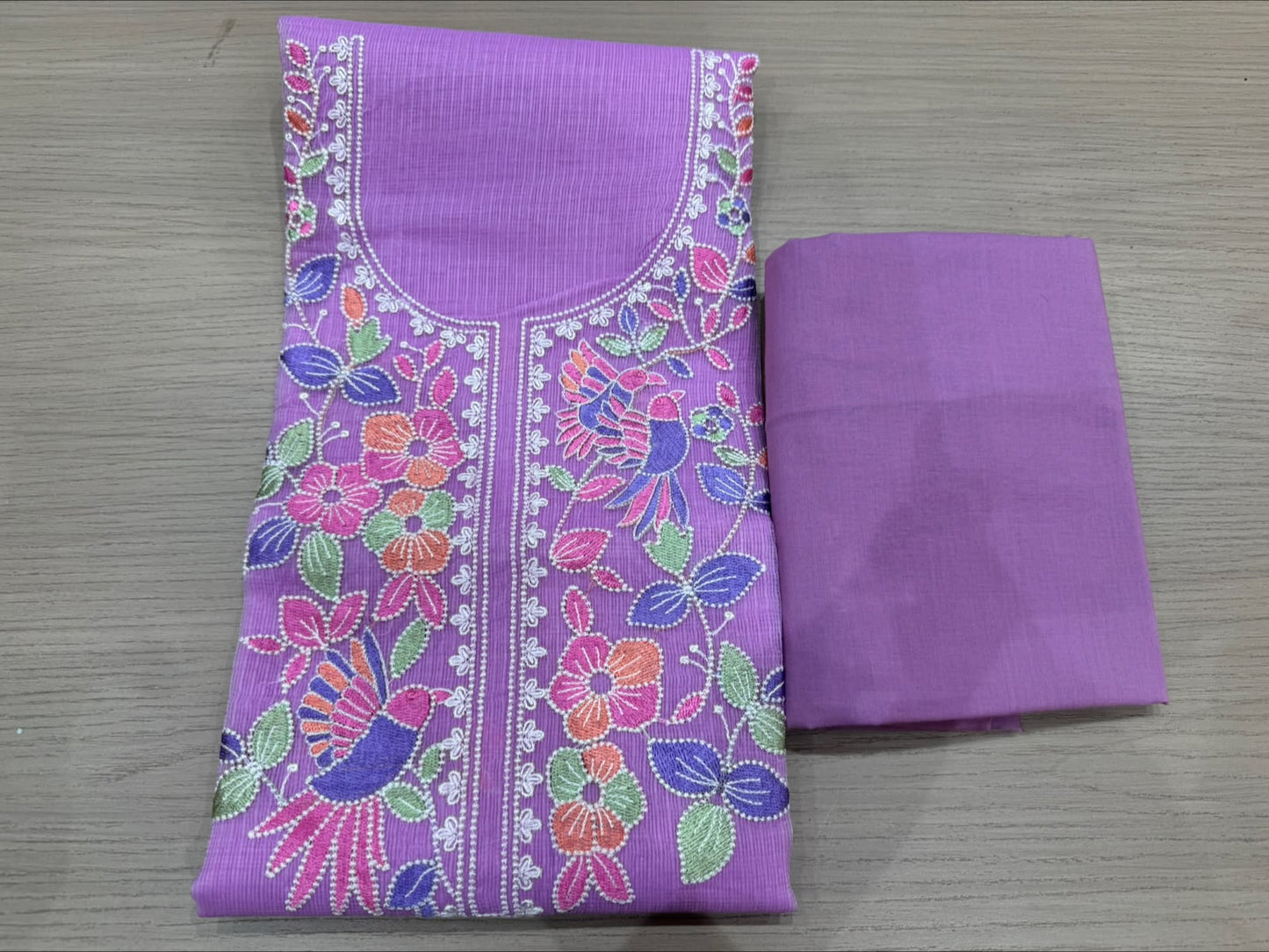 Embroidery Kota Doriya Suit