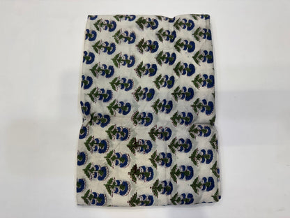 Hand Block Printed Kota Doriya Suit