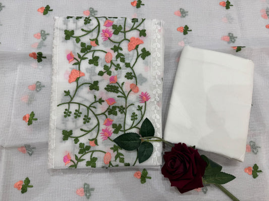 Embroidery Kota Doriya Suit