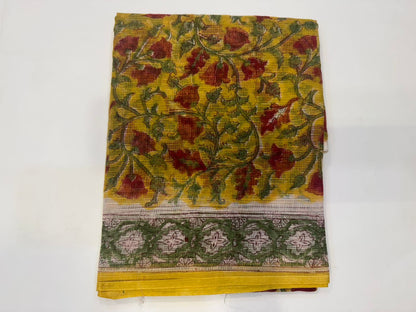 Hand Block Printed Kota Doriya Suit
