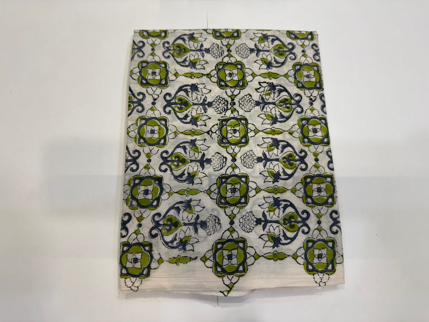 Hand Block Printed Kota Doriya Suit