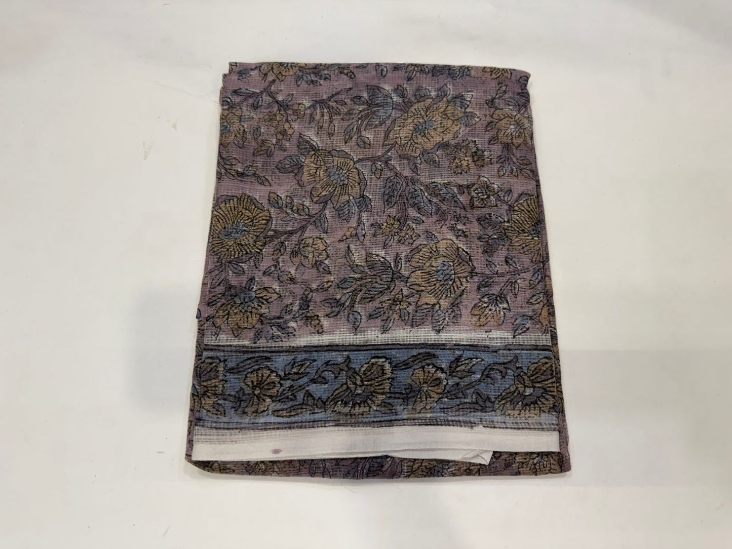 Hand Block Printed Kota Doriya Suit