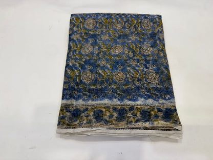 Hand Block Printed Kota Doriya Suit