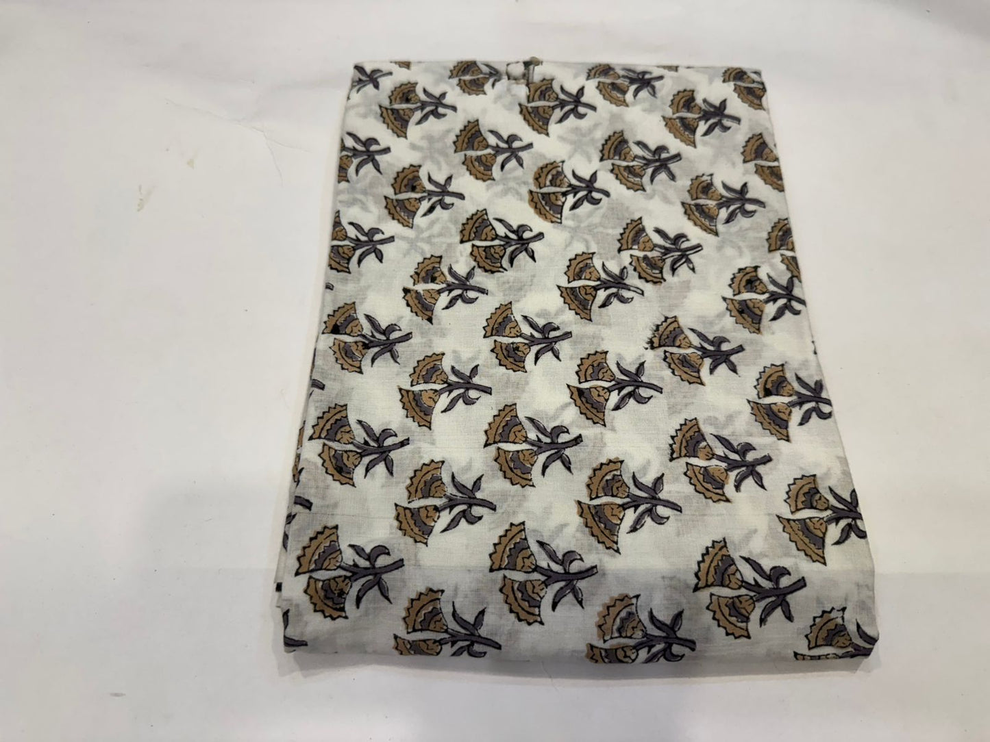 Hand Block Printed Kota Doriya Suit