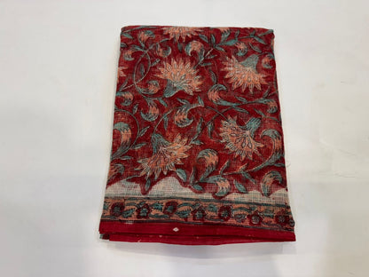 Hand Block Printed Kota Doriya Suit