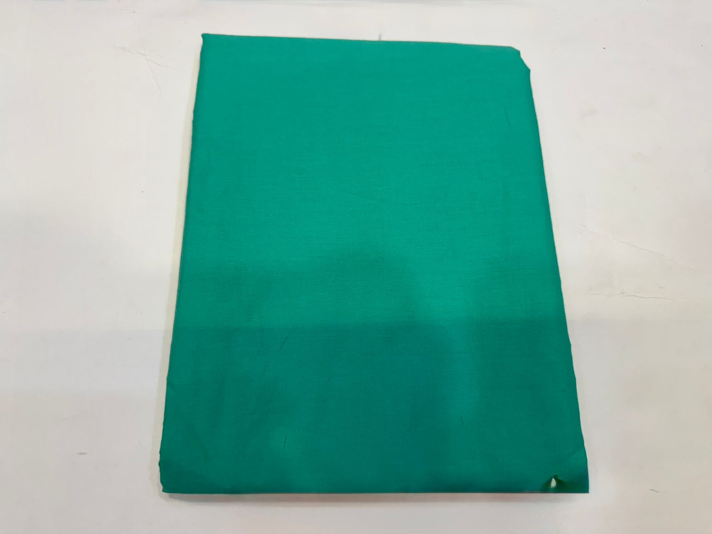 Sea Green Fern Embroidery Kota Doriya Suit