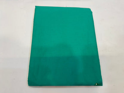 Sea Green Fern Embroidery Kota Doriya Suit