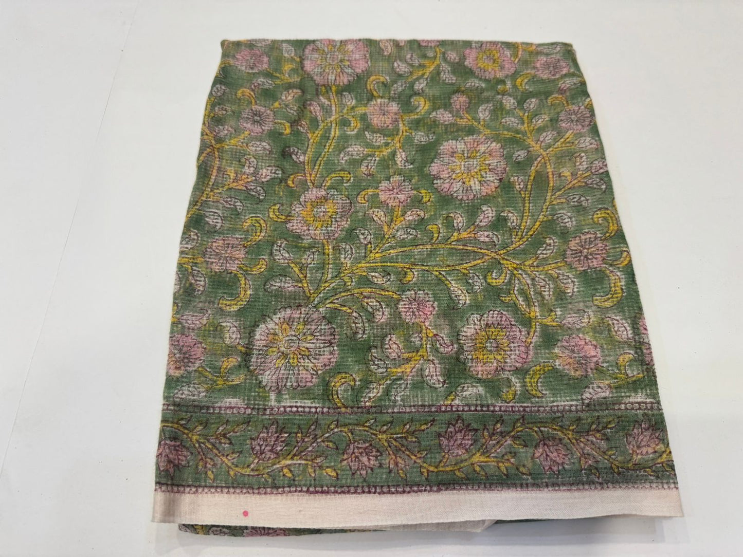 Hand Block Printed Kota Doriya Suit