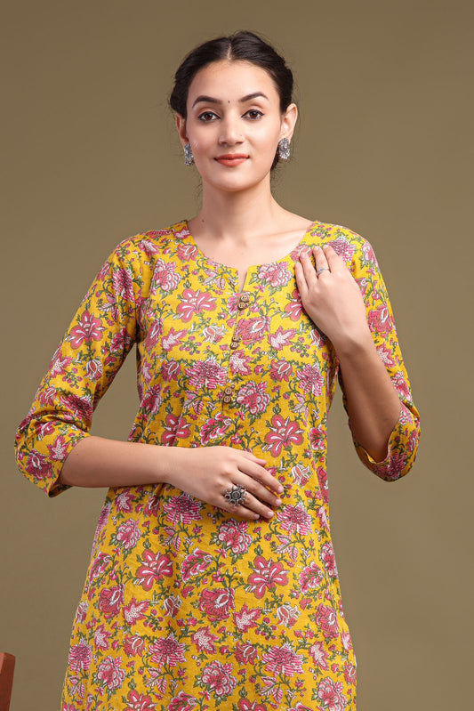 Cotton Printed Kurti