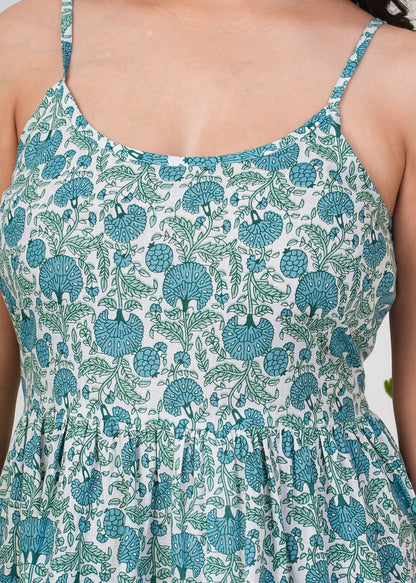 cotton printed top / dress