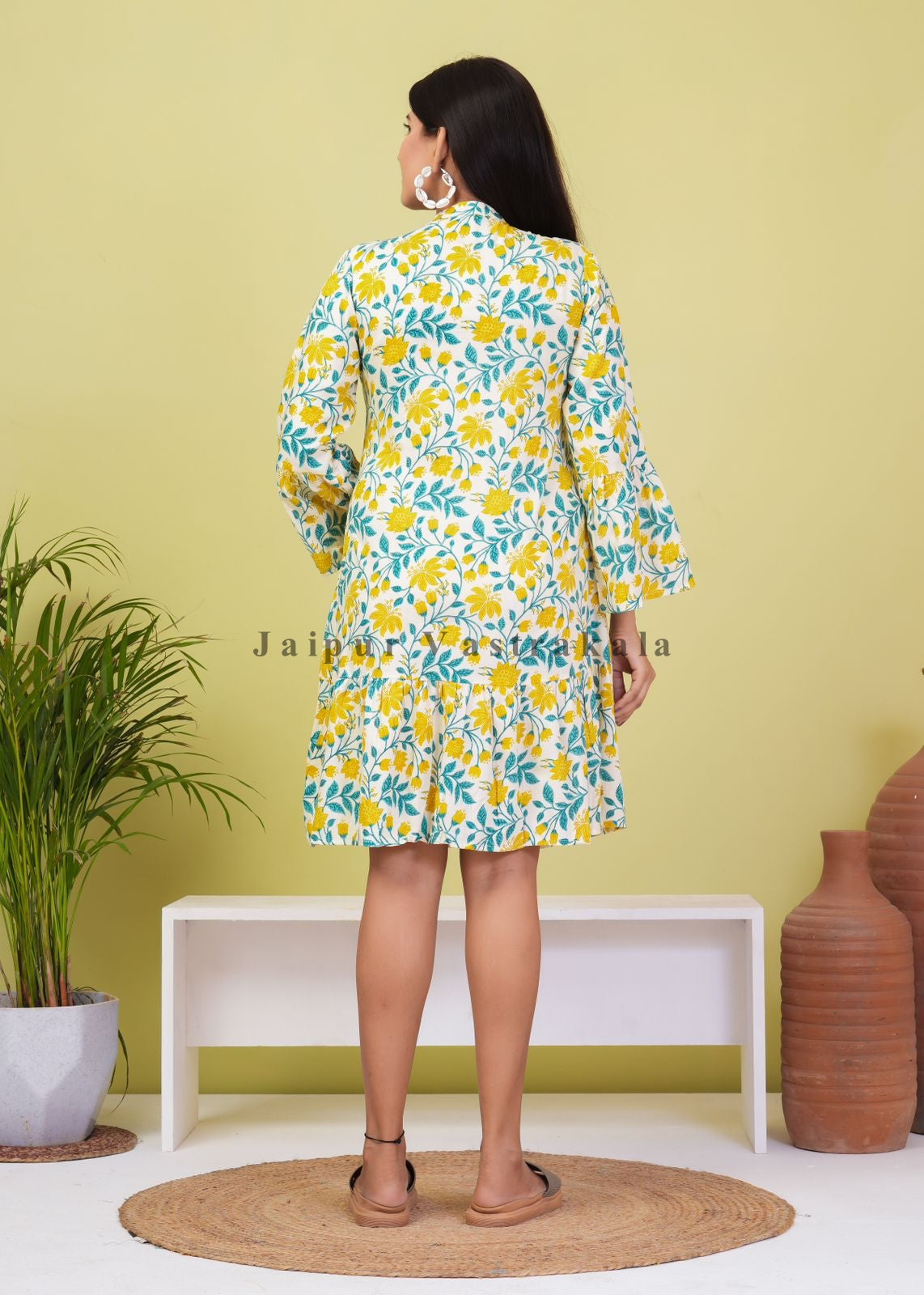 cotton printed top / dress