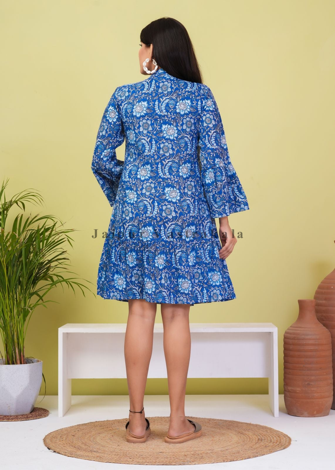 cotton printed top / dress