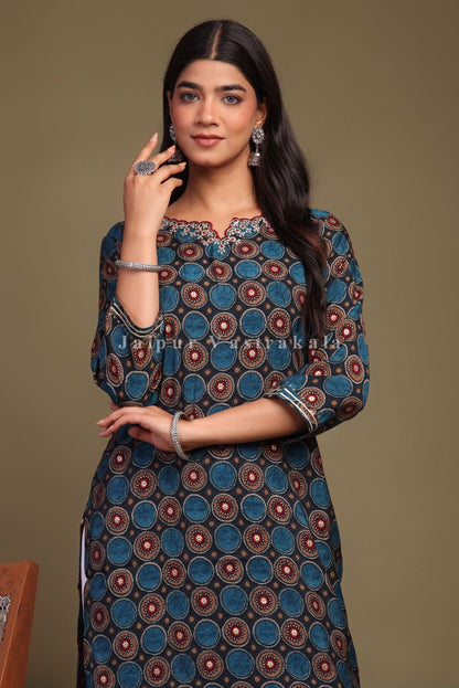 Cotton Printed Kurti