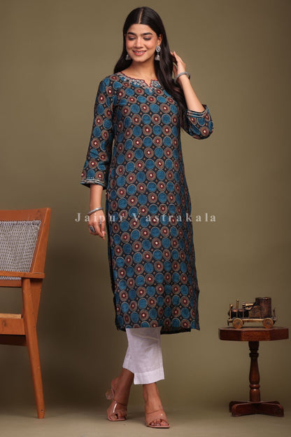 Cotton Printed Kurti