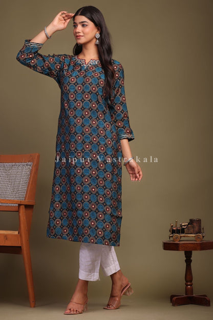 Cotton Printed Kurti