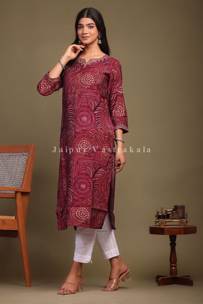 Cotton Printed Kurti