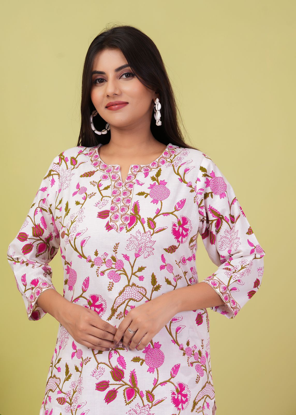 cotton printed night suit set