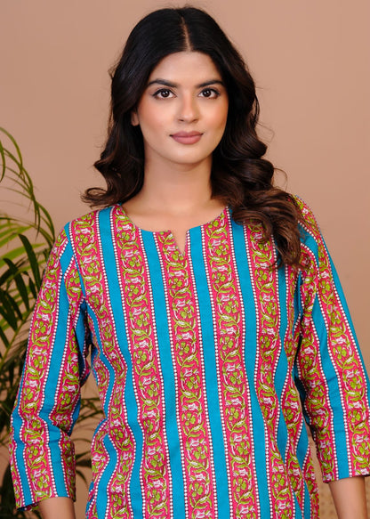 Red Tranquil Night Wear Set