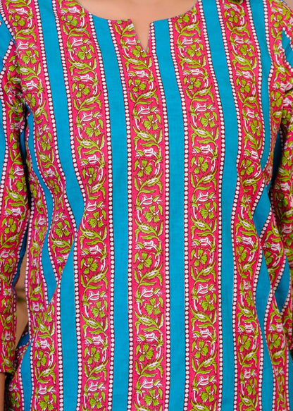 Red Tranquil Night Wear Set