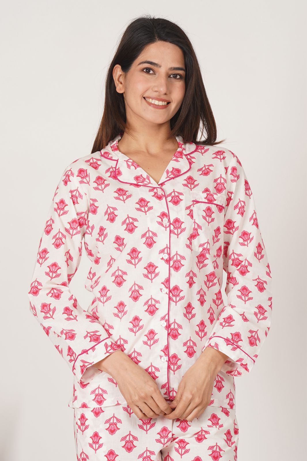 Rosy Buds Night Wear Set