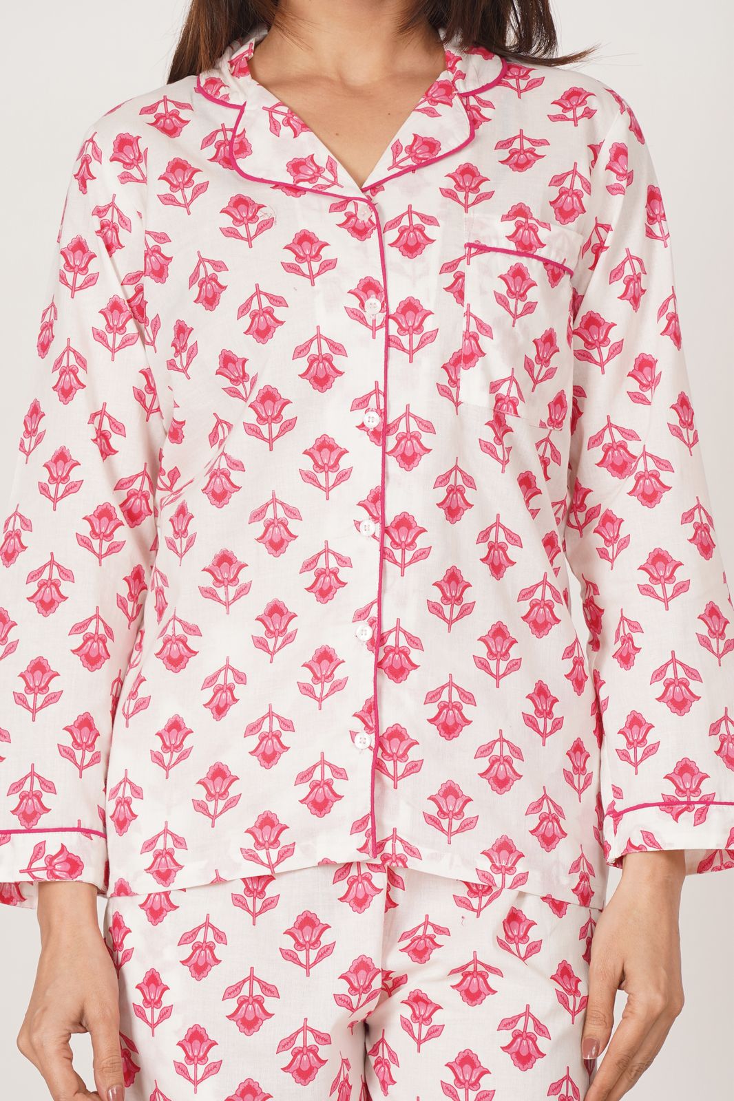 Rosy Buds Night Wear Set