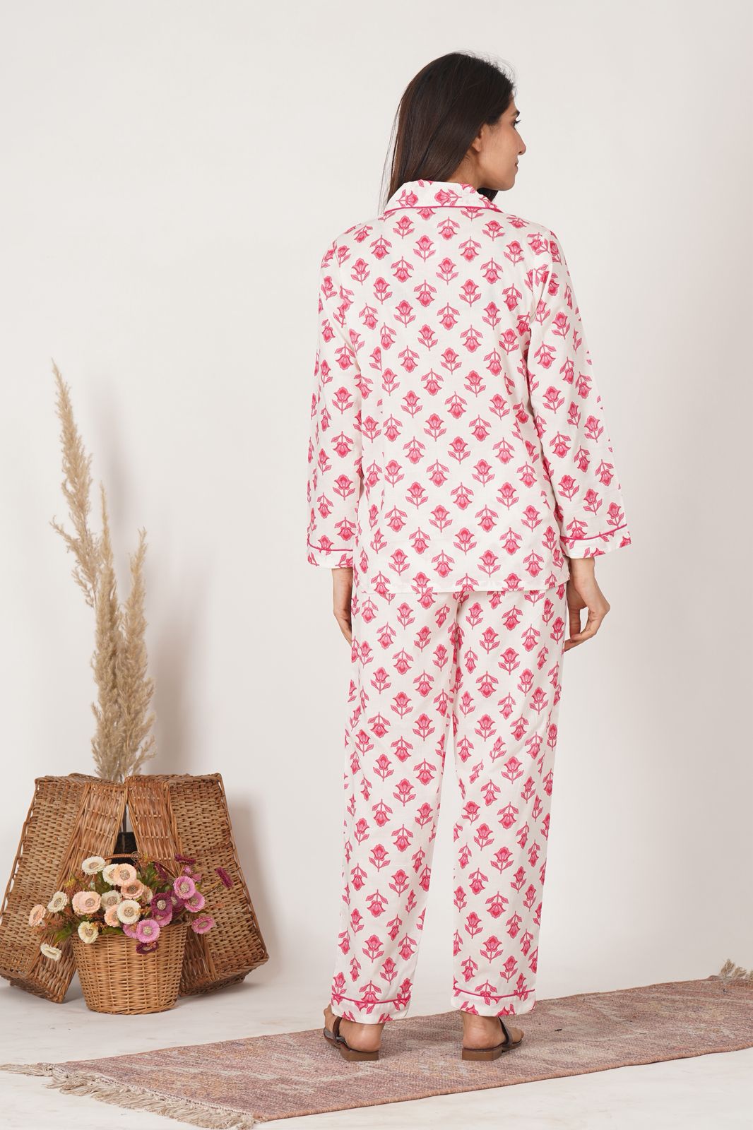Rosy Buds Night Wear Set